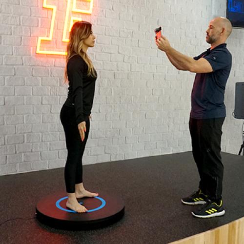 Fitness First 3D body Scanner